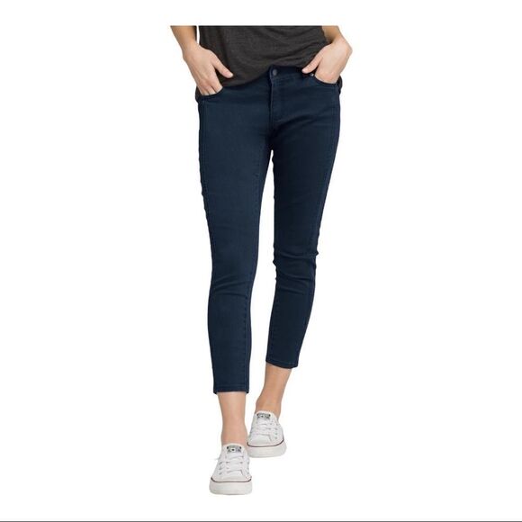 Prana Carlotta Cropped Mid Rise Skinny Jeans, Size 10/30 - Picture 1 of 8